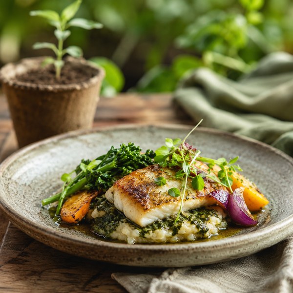 Eco-friendly Restaurantware packaging in use — every order supports tree planting like Trees for the Future's model