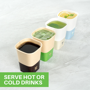 Serve Hot Or Cold Drinks