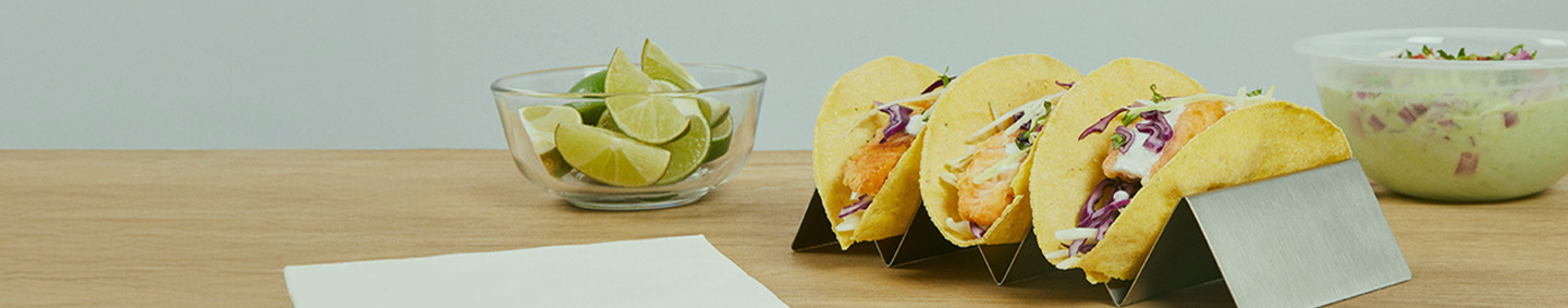 Taco Holders and Taco Shell Pans