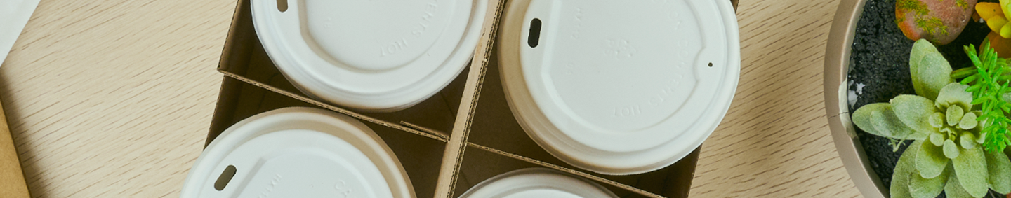 2 Cup Drink Carrier Handle,20Pcs Kraft Paperboard To Go Coffee Cup