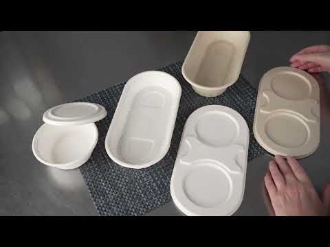 Pulp Tek Coordinating Containers, Bowls, Lids - Restaurantware
