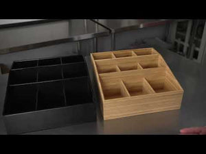 Bamboo Condiment Organizers - RWB0425,
RWB0426 - Restaurantware