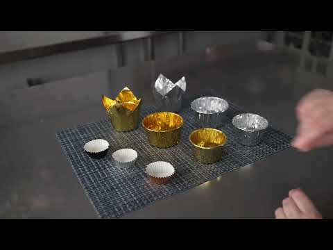 Metallic Baking Cups - Restaurantware