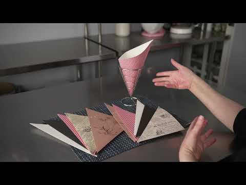 Cone Tek Paper Food Cones - Restaurantware