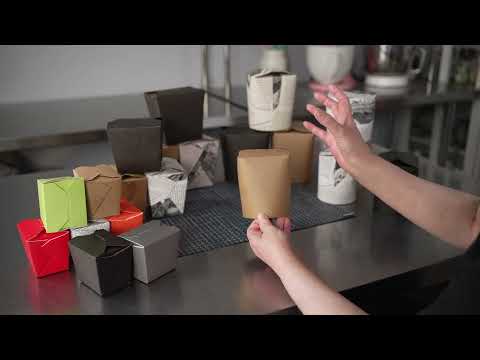 Bio Tek Paper Noodle Containers - Restaurantware