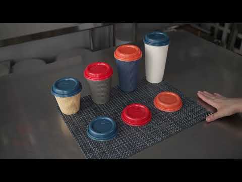 8, 12, 16, 20 oz Restpresso Coffee Cup Lids - Restaurantware
