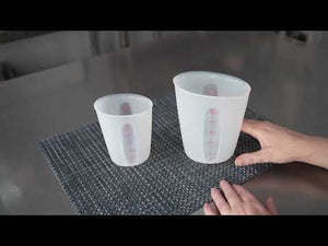 Silicone Measuring Cups -  RWT0511W, 
RWT0512W -Restaurantware