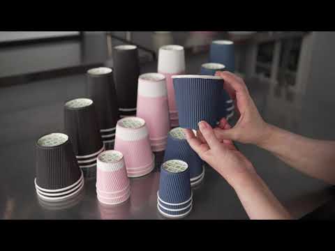 Ripple Wall Coffee Cups - Restaurantware