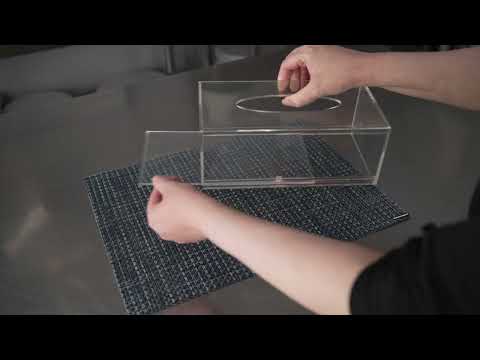 Clear Tek Tissue Boxes - Restaurantware