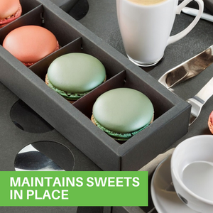 Maintains Sweets In Place