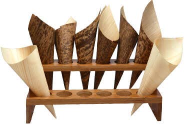 Wood Cones and Cone Stands